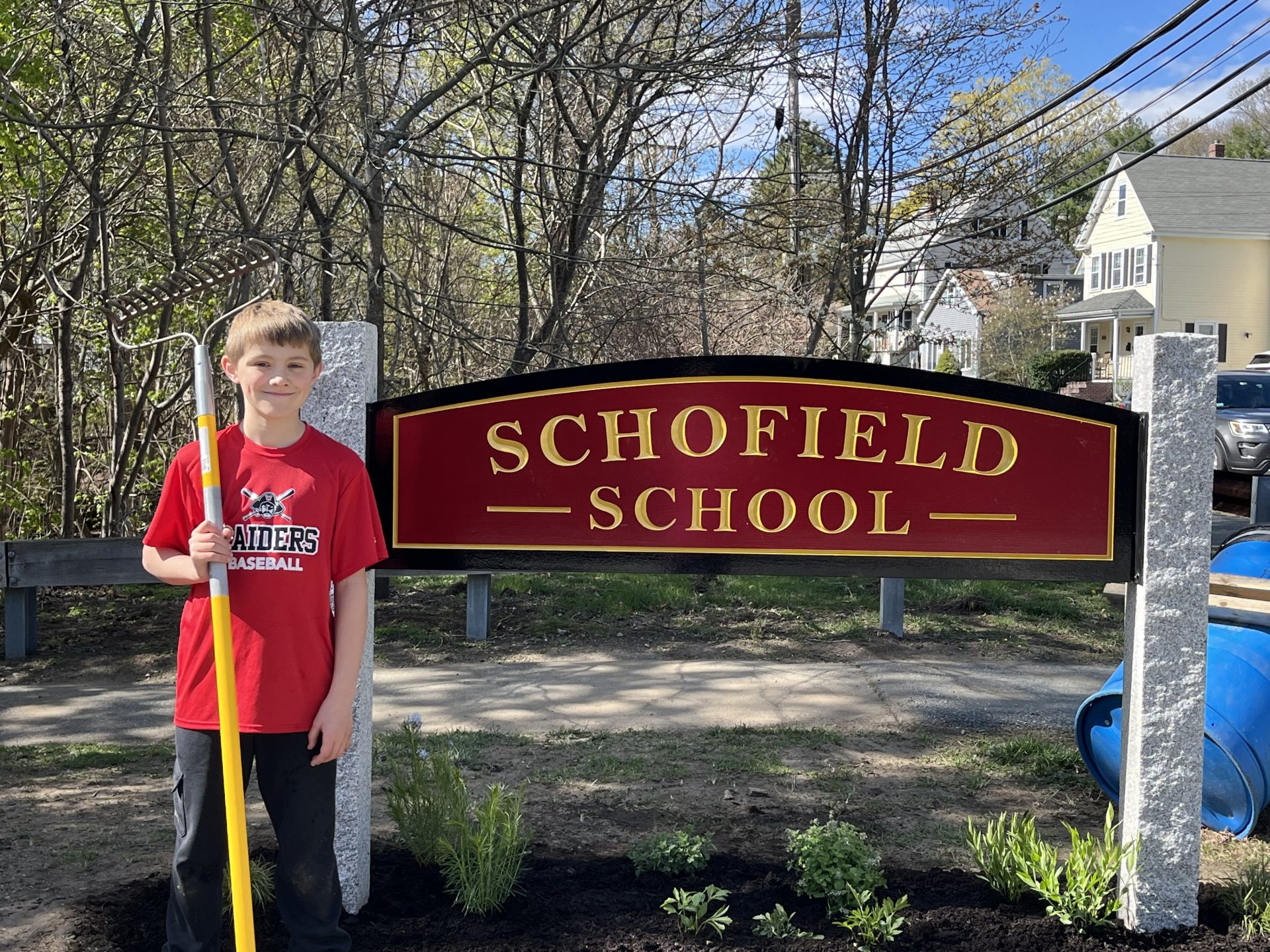 Schofield Elementary School sign