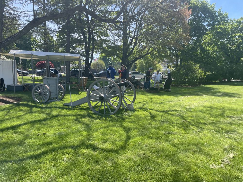 Military encampment, Wellesley Wonderful Weekend