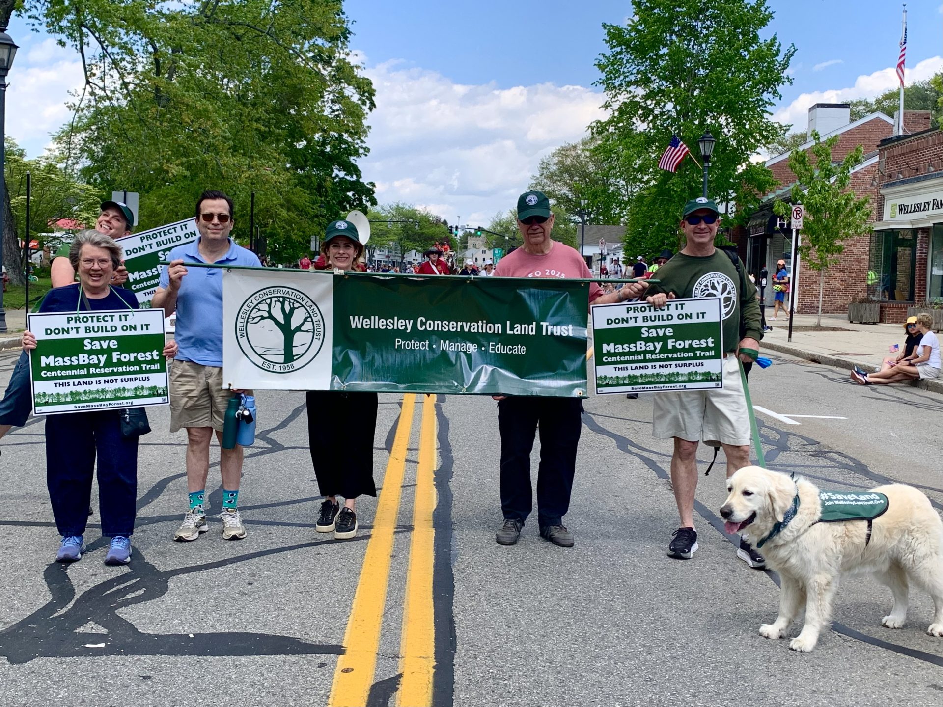 Wellesley Conservation Land Trust, parade