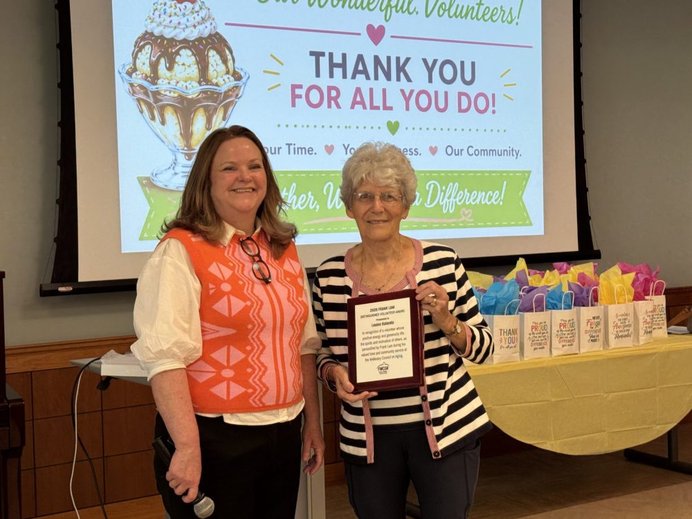 Kathy Savage, (Assistant Director) Louise Balanda (Volunteer)