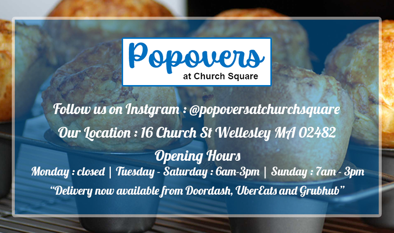 Popovers, Wellesley