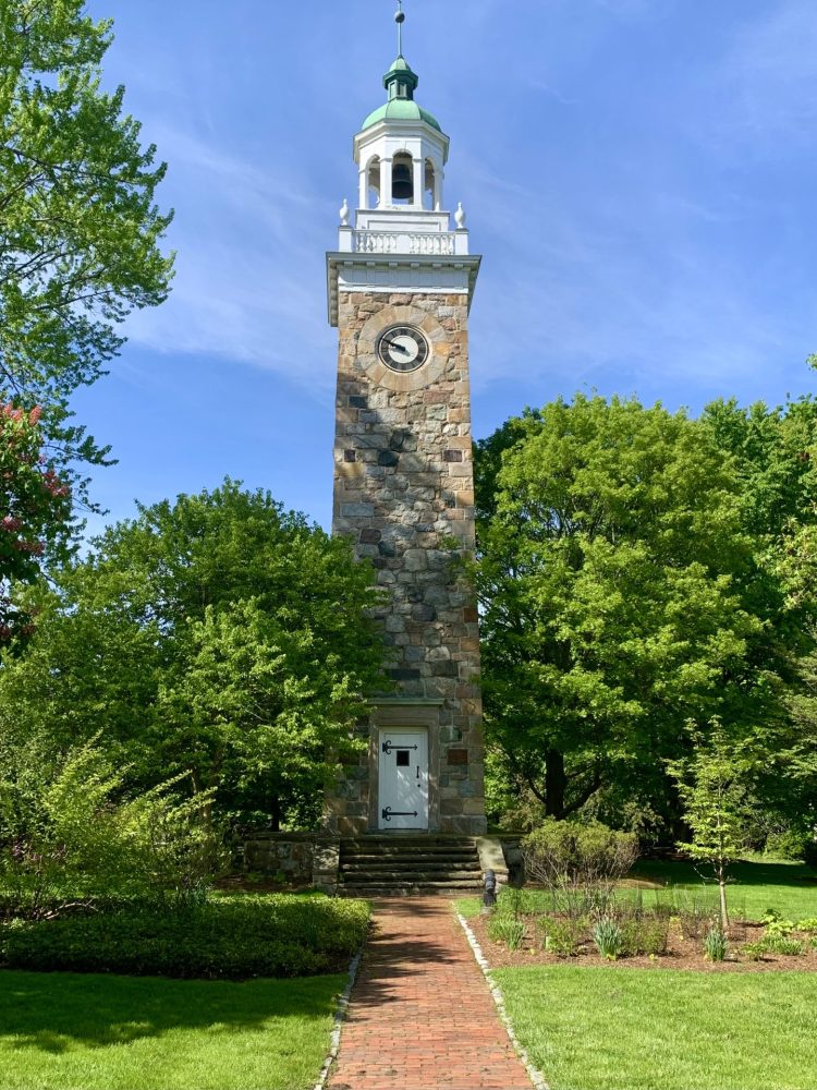 Clock Tower Park, Wellesley, spring 2026