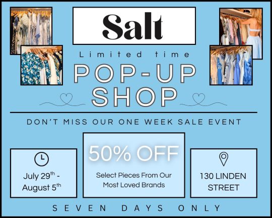 Salt Boutique, Wellesley