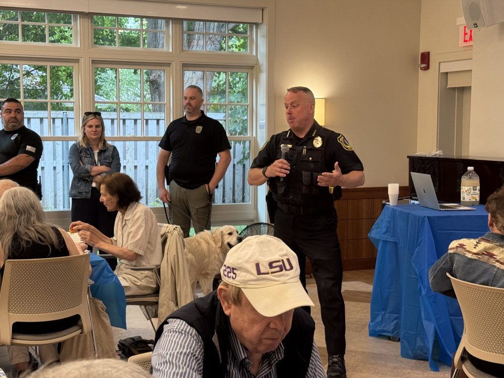 Council on Aging BAR-B-Q with the Blue
