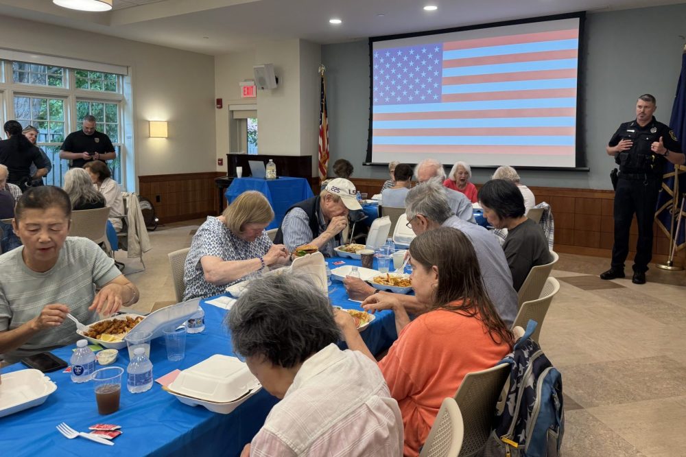 Council on Aging BAR-B-Q with the Blue