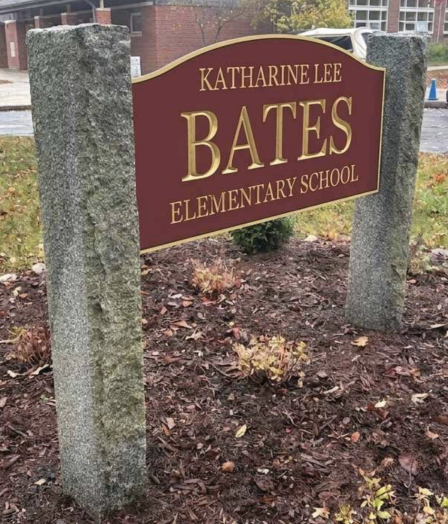 bates sign