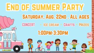 Wellesley Free Library, ice cream party