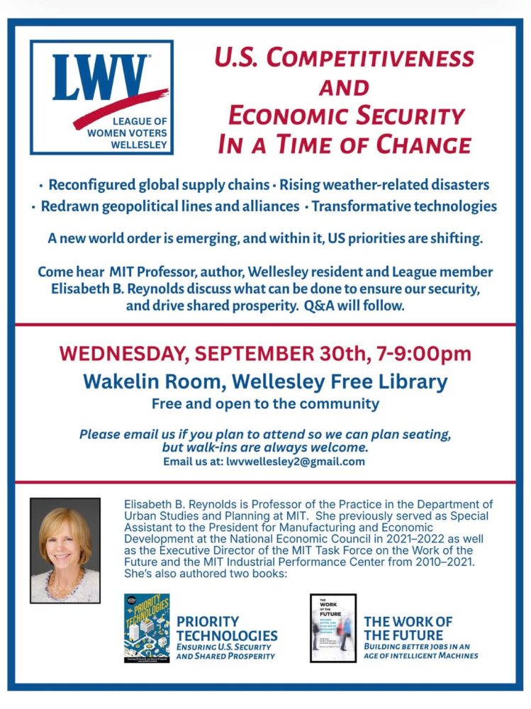 Wellesley League of Women Voters