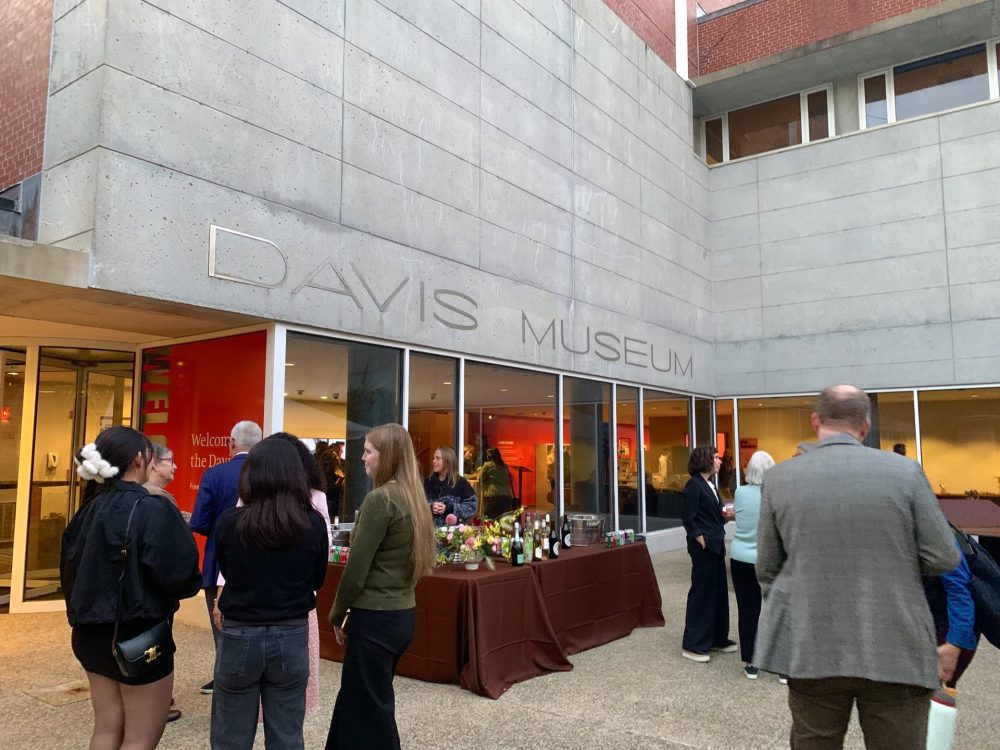 Wellesley College, Davis Museum, fall reception