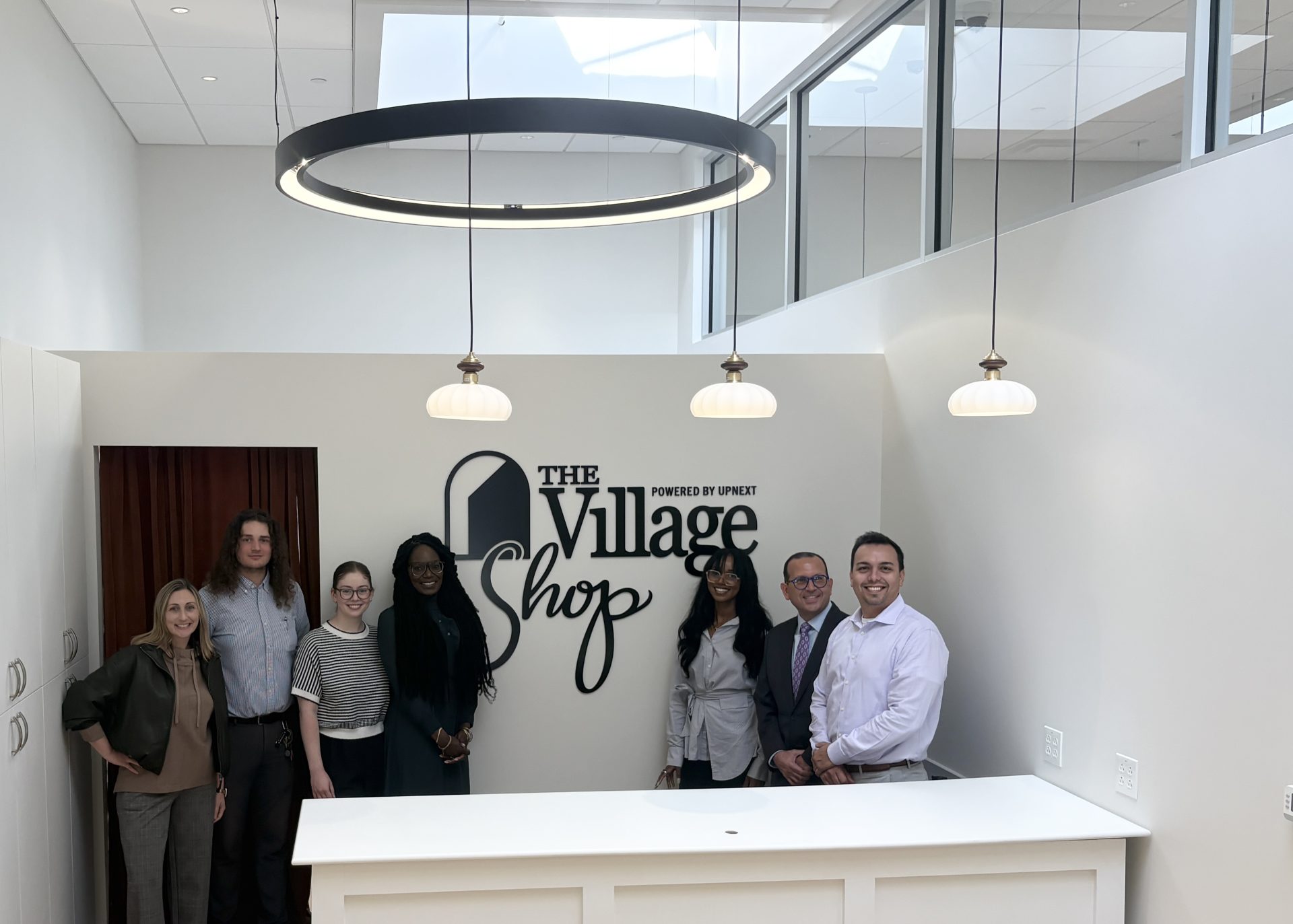 The Village Bank and Shop teams 