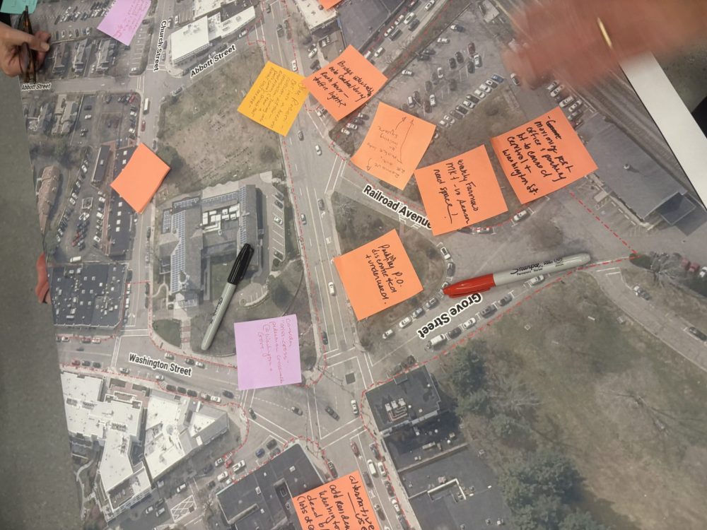Oct 14 Wellesley Square Improvement Project public meeting at Hunnewell