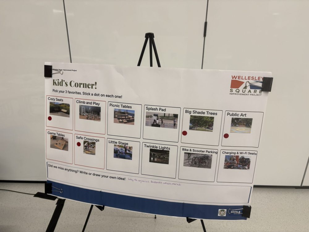 Oct 14 Wellesley Square Improvement Project public meeting at Hunnewell